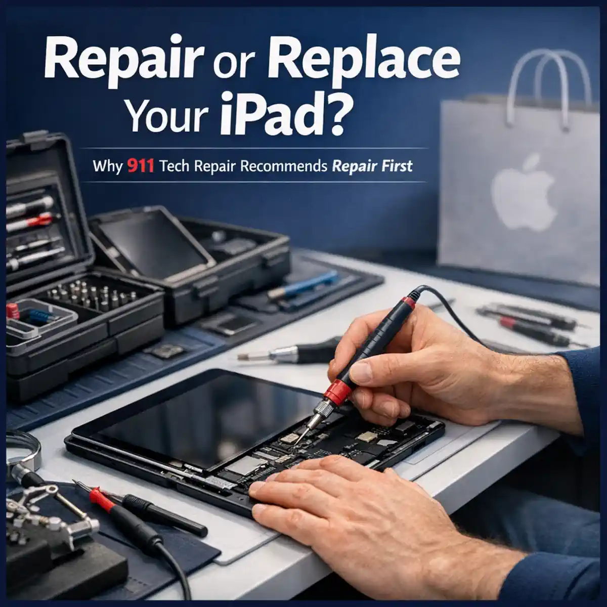 Repair your ipad rather than replace