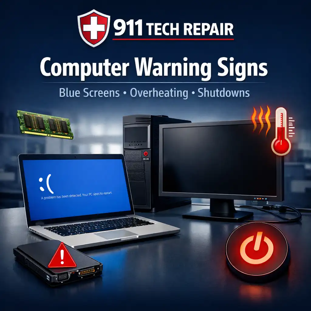 Computer Warning Signs