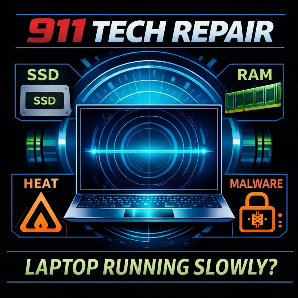 Laptop running slow?