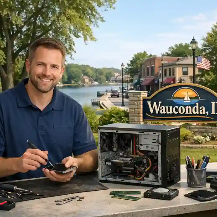 Computer and phone repair services Wauconda